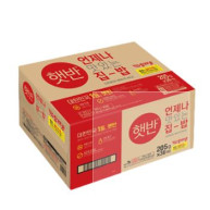 CJ 햇반 백미, 205g, 36개